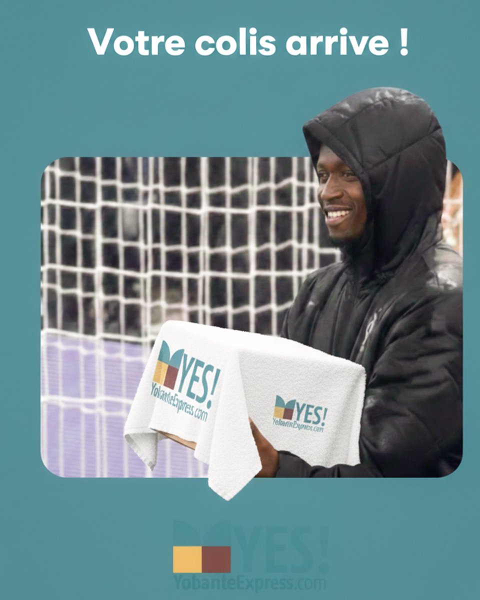 Besoin de mettre votre serviette (ou votre colis) à l'abri ? Yobante Express s'en occupe.

Expédiez votre prochain colis avec Yobante Express et vivez l'expérience champion ! [yobanteexpress.com]