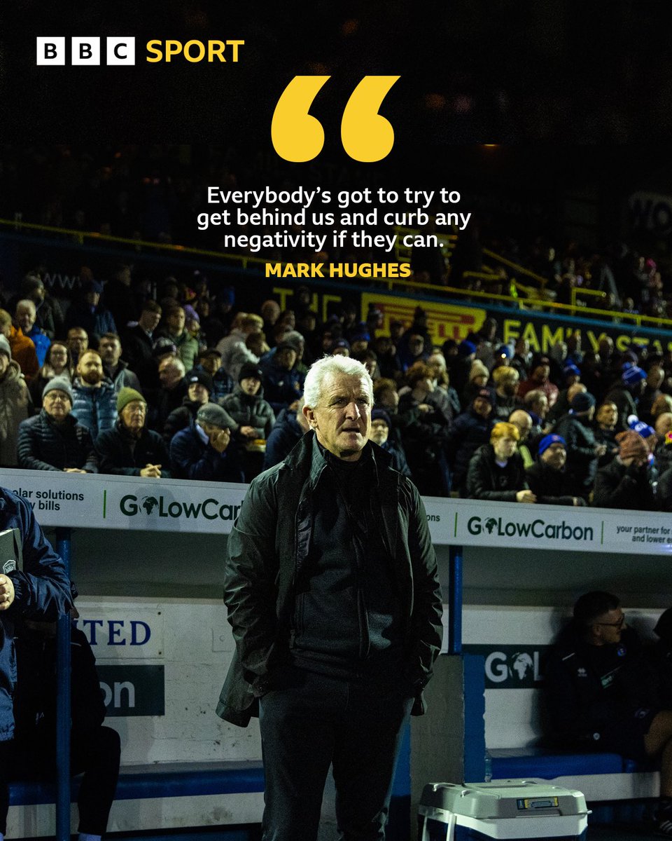 bbccumbriasport's tweet image. The Carlisle United head coach Mark Hughes has called on supporters to put aside any grievances and give his team their full backing for tonight’s crucial clash against York City.

#bbcfootball #carlisleunited #cumbrians