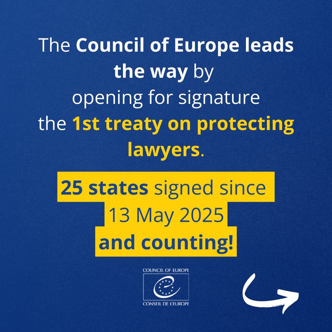 Council of Europe Rule of Law tweet media