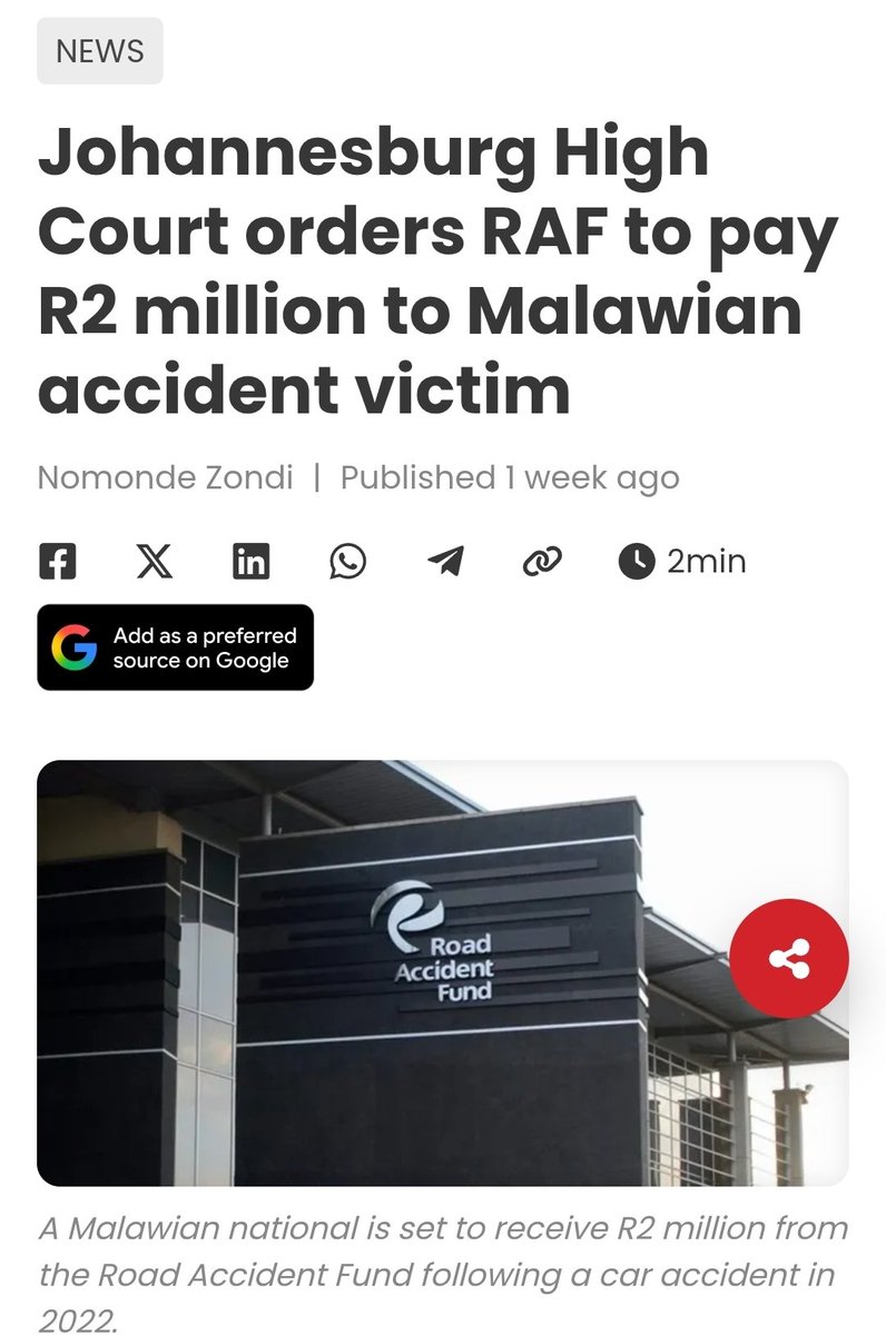 Mphothegreatest's tweet image. There is nowhere in the SA constitution that says foreigners must get RAF. It is a useless piece of legislation enabled by parliament &amp;amp; can be reversed by parliament.A man from Switzerland got R400 million. South Africans don't receive such money from any foreign country on earth