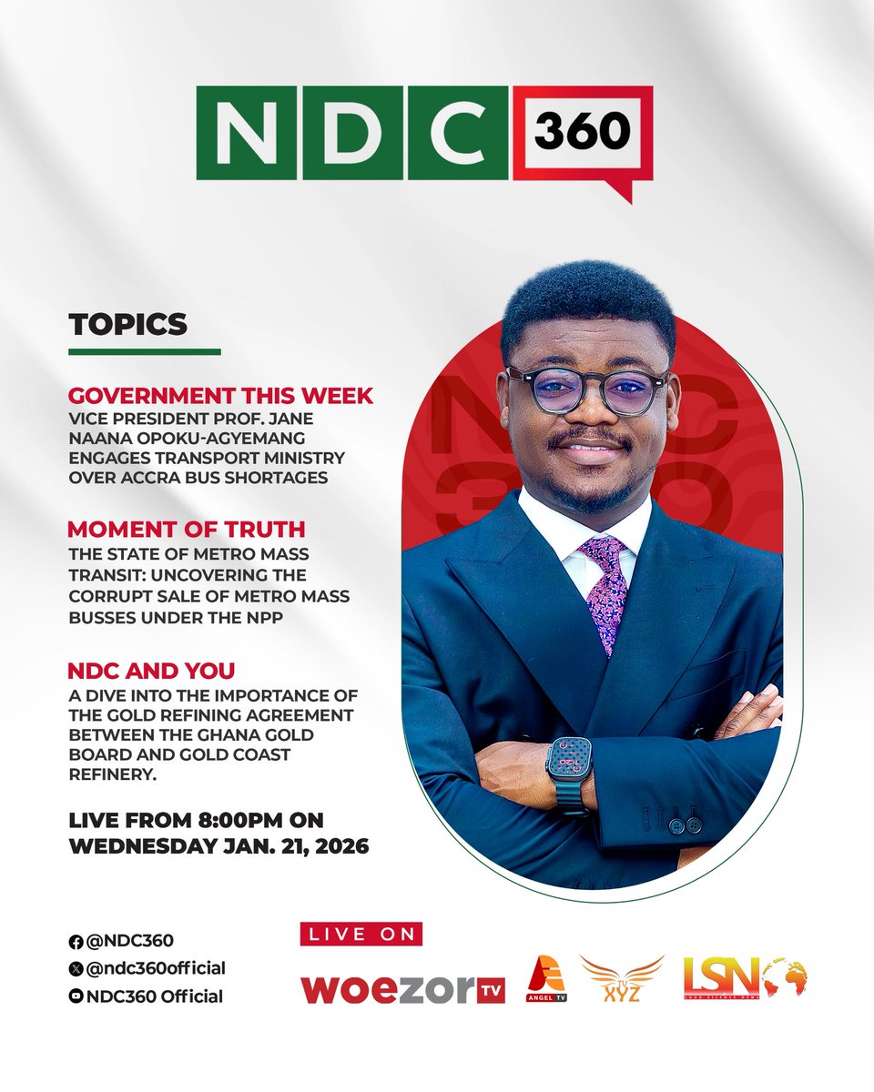 SamuelAyeh13's tweet image. Join us today on NDC 360 !🔥🔥