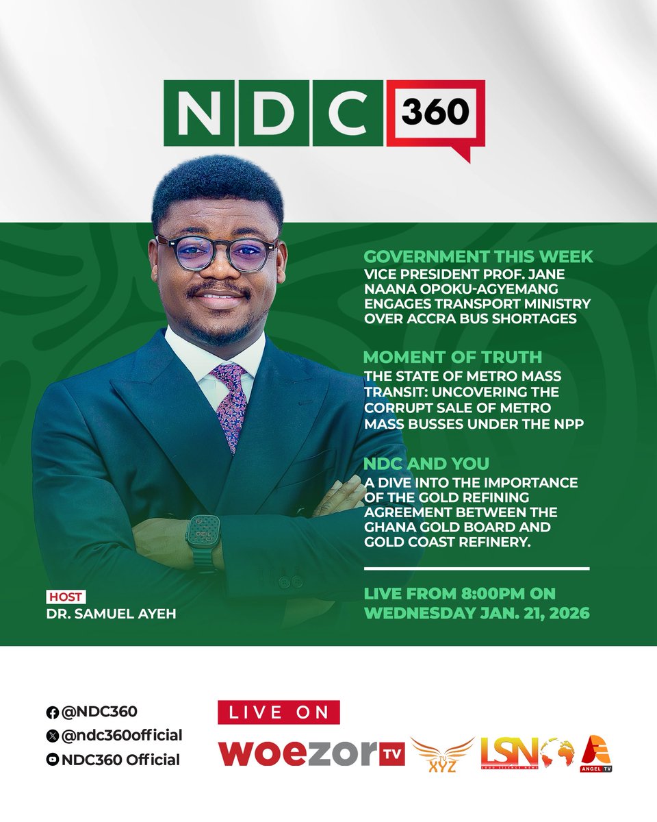 SamuelAyeh13's tweet image. Join us today on NDC 360 !🔥🔥