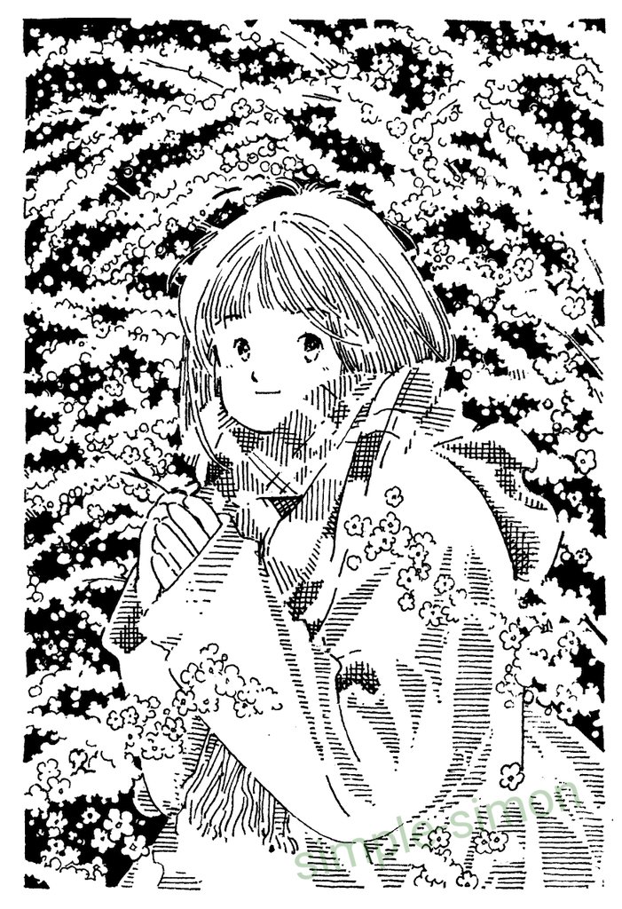 本日の1枚
「ユキヤナギ」
思うところあって試しにハガキサイズで描いてみました。
わりと描きやすいサイズでした☺️
(いつもはA4のマンガ原稿用紙の枠内に描いてます)