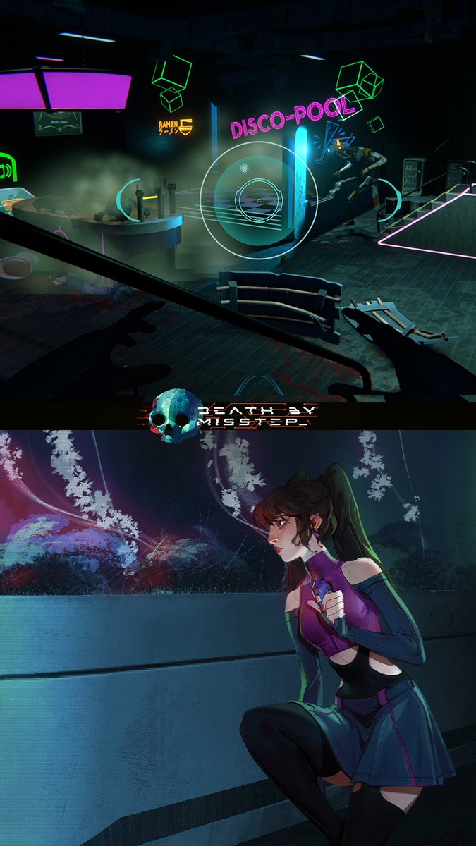 Death By Misstep | Horror & Rhythm videogame! tweet media