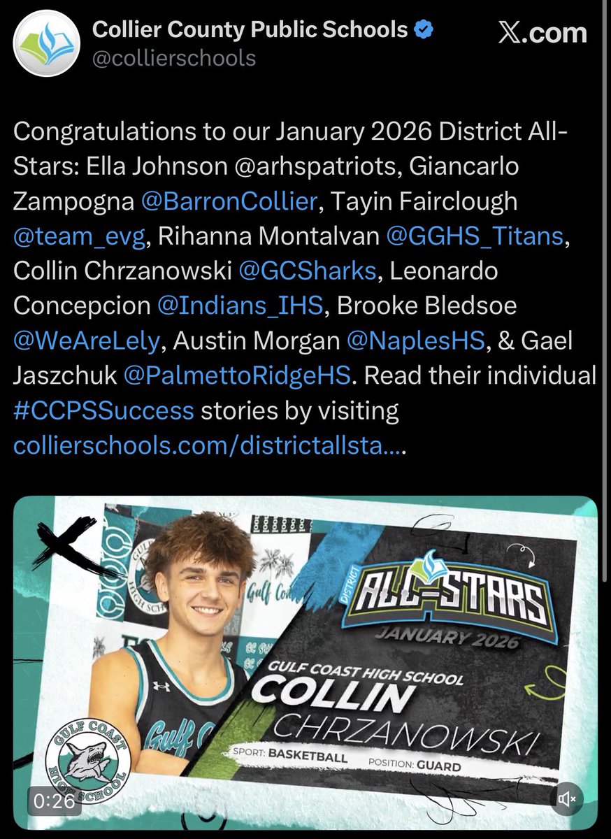 GCHS Shark Insiders tweet media