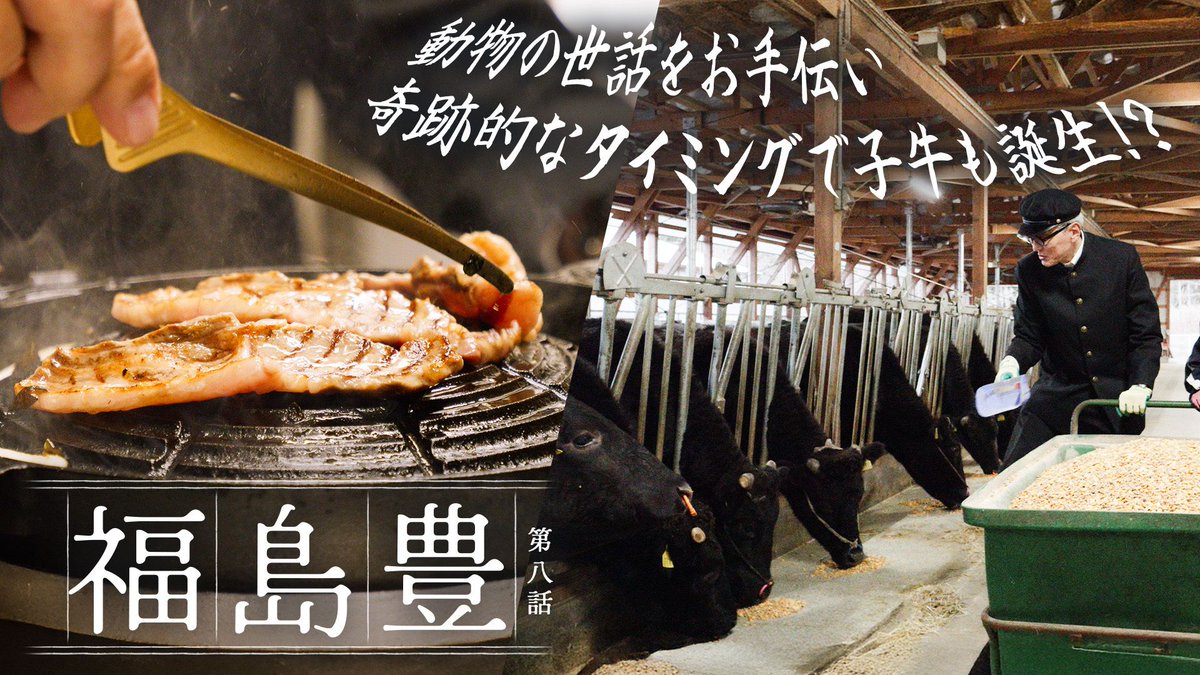 『福島 豊』第８話「牧場とメルティーシープ」配信開始！（俳優 松重 豊さん主演）

[特設サイト]fukushima-yutaka.com

また、特設サイトでは「福島の豊かなところ」応募結果【第１弾】を公開しました！

引き続き１月３１日（土）まで募集していますので、ご応募お待ちしております。