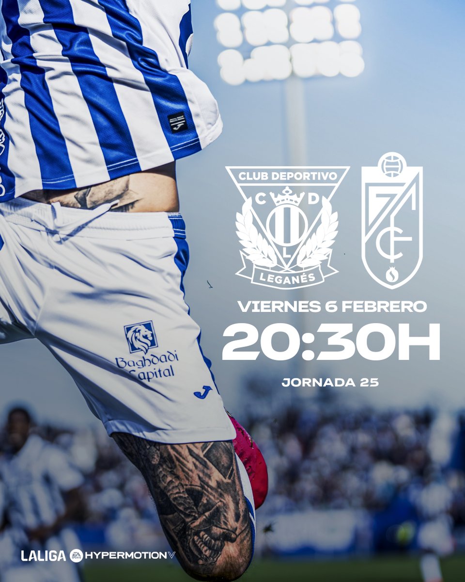 📆✅ Horario confirmado para el #LeganésGranada