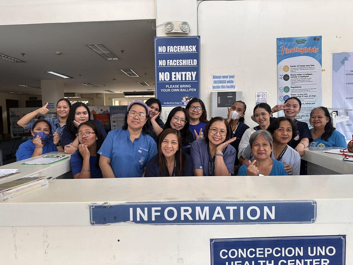 Rabalaoro's tweet photo. Thank you so much po Concepcion Uno Health Center. Ma mi-miss po namin kayooo!!!! Super thankful for the experience especially sa ibat ibang ganap araw araw. Super enjoy po kami lalo na ko heheheheh !!!!. One of the best rotation so far.🥰🤎🖤💚 https://t.co/G4OW07lN6l