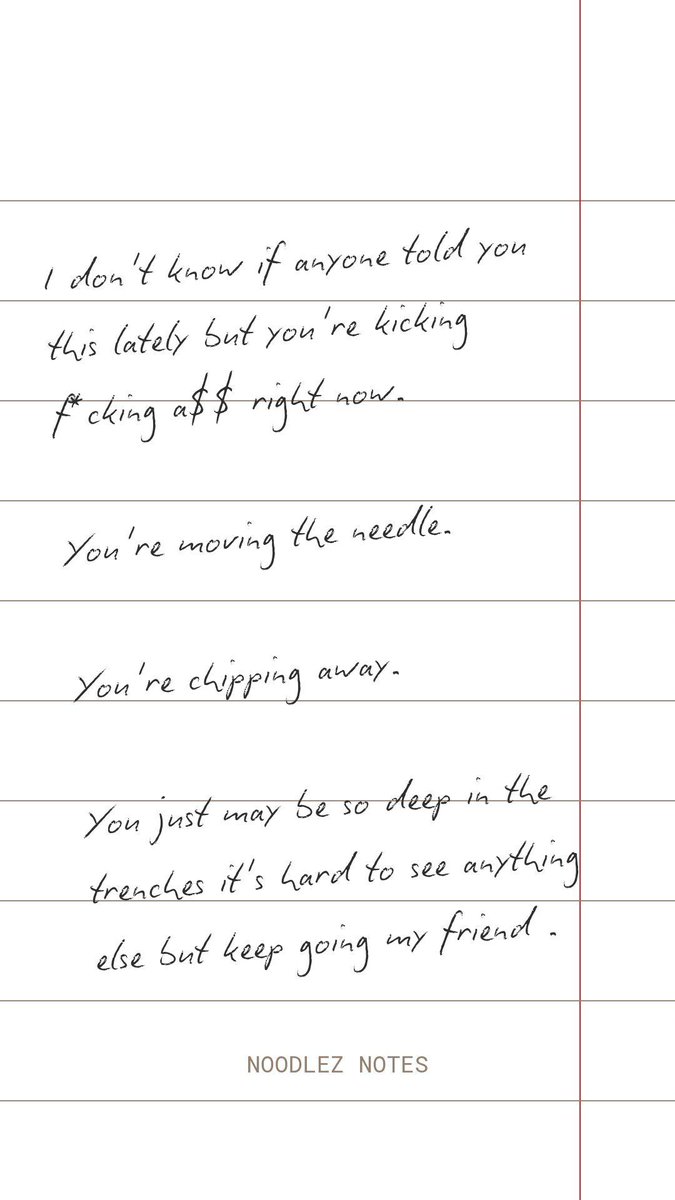 Keep going my friend.