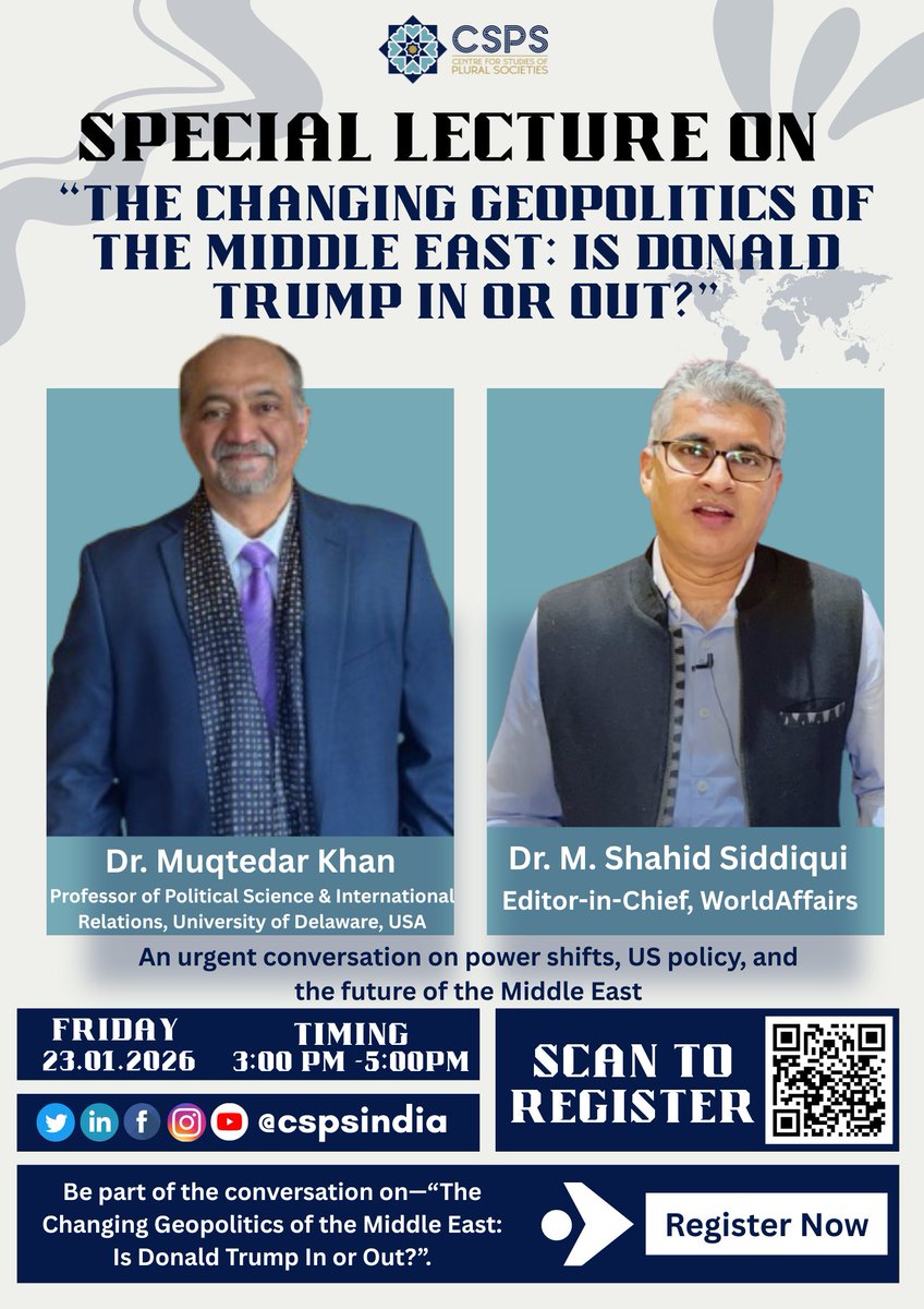 Centre for Studies of Plural Societies tweet media