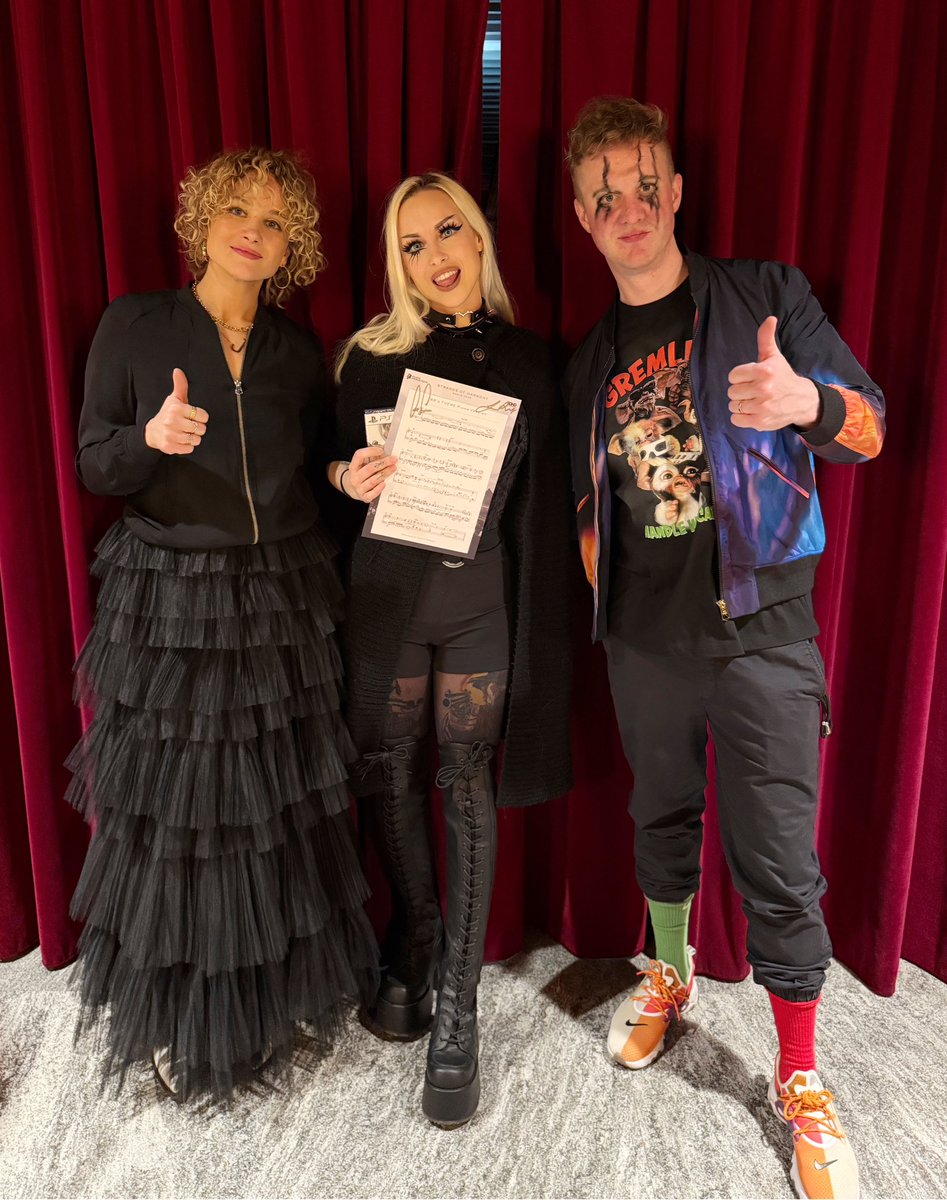MissHatredJess's tweet photo. Death Stranding concert in Italy was AMAZING! 
Thank you by heart to @Ludvig_Forssell and Jenny Plant for the feels 🧡

@Kojima_Hideo @HIDEO_KOJIMA_EN https://t.co/TNgdDmVJEf