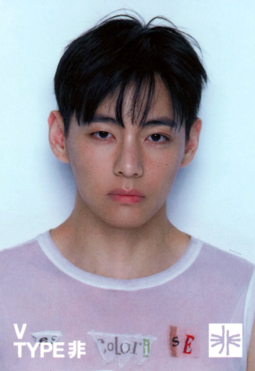 taeguide's tweet image. Taehyung barefaced for TYPE 非