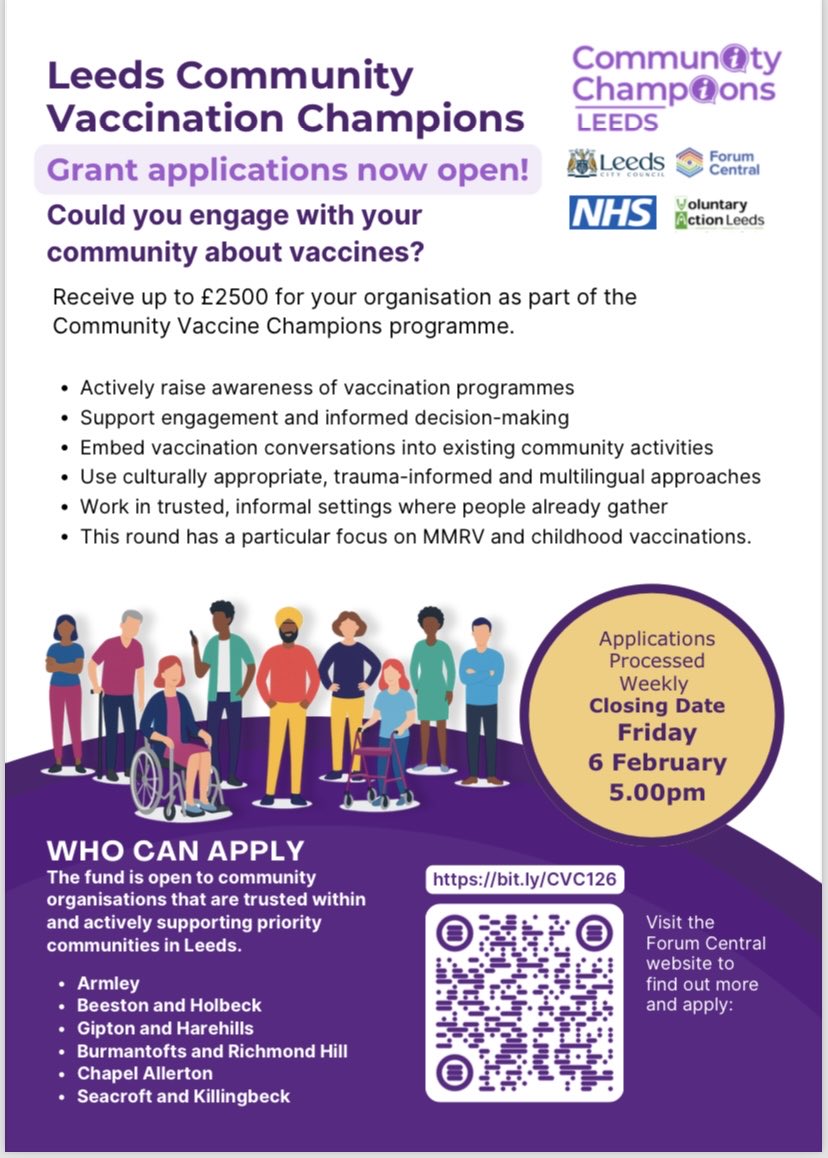 Leeds Community Champions tweet media
