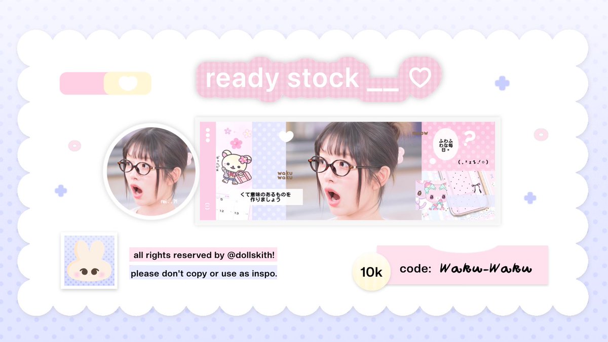 dollskith's tweet image. ⠀
🥛🎀 help retweet? tysm! ૮꒰ ྀི . . ꒱ა ❤︎

haloo teman-timun! 👩🏻‍🍳🥨 kenalan yuk sama anak baruku &amp;lt;Waku-Waku&amp;gt; &amp;amp; &amp;lt;Miruku&amp;gt; 🍮💭 aku juga open titipan with special price ꒰ 8.000 ꒱ 🍰🎀 check ALT for more . . ! 💗

ʚ #zonauang ɞ
⠀