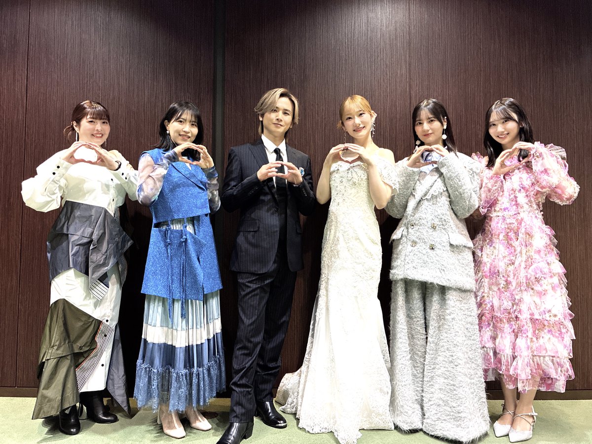 『#劇場版転スラ  蒼海の涙編』
✦・┈┈┈┈┈┈┈┈┈┈・✦  　
 完成披露舞台挨拶
無事終了致しました✨
✦・┈┈┈┈┈┈┈┈┈┈・✦  　
#岡咲美保 さん、#堂本光一 さん
#泊明日菜 さん、#大西沙織 さん、
#小坂菜緒 (日向坂46)さん、#藤嶌果歩(日向坂46) さん、ありがとうございました！

🎬