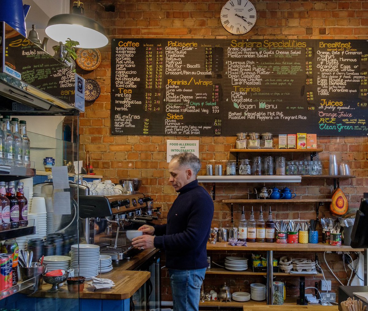 NorwichNow's tweet photo. Time for a coffee and a bite to eat at @saharanorwich - 

https://t.co/EELktO0hY6 #Norwich https://t.co/b6GnS1SK0Q