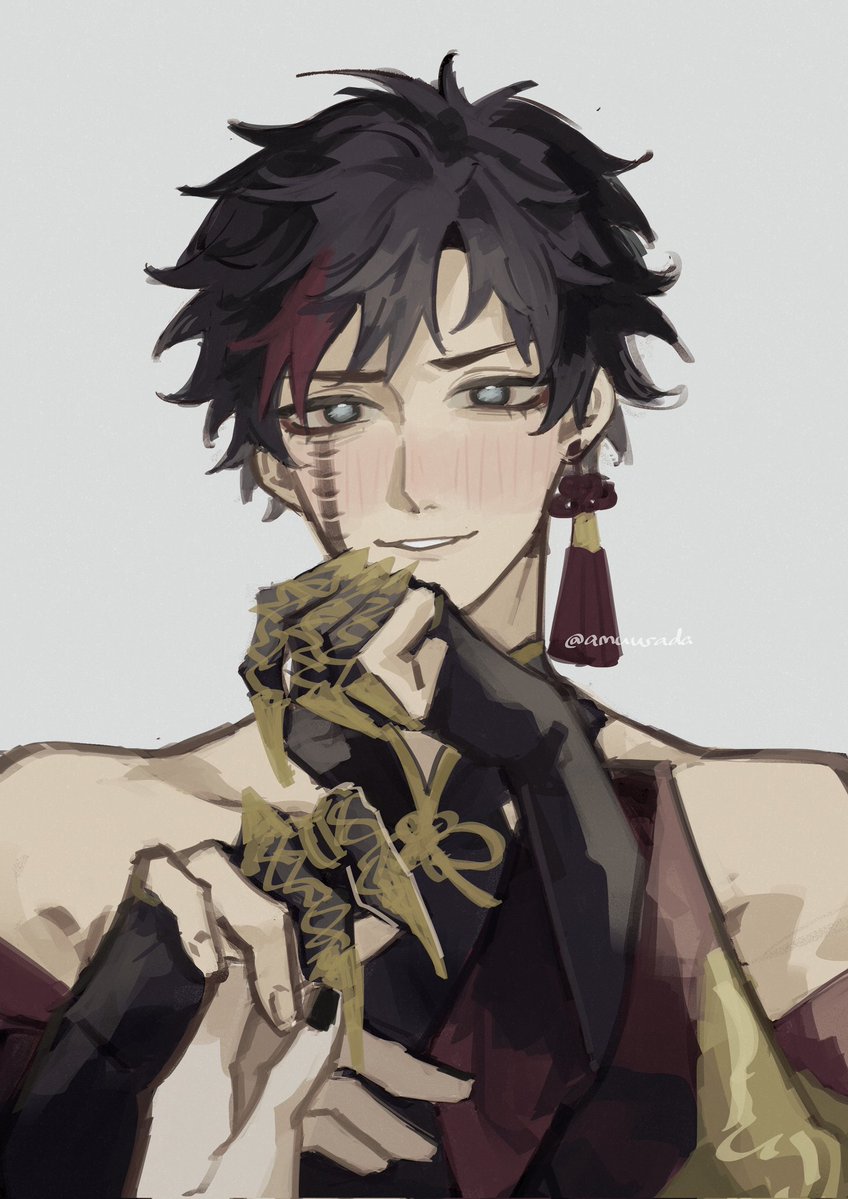 amuusada_'s tweet image. HadesQin 👑
(Just ignore the fact that I drew the wrong side of their hands lol)
 #ハデ始