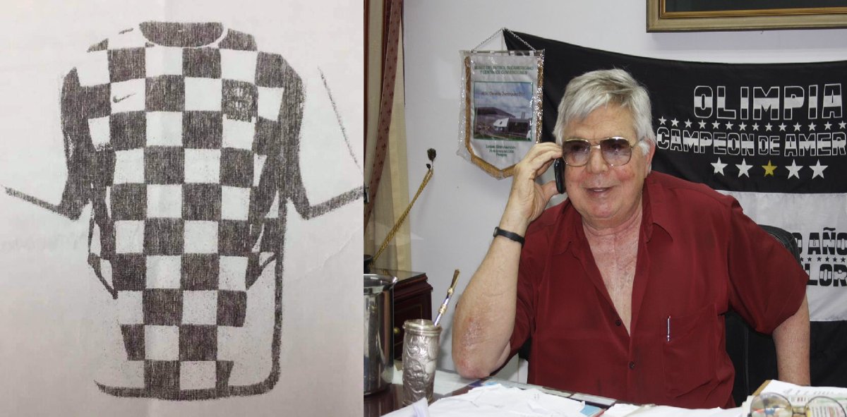 enblancoynegro0's tweet image. Las nuevas camisetas Nike de Olimpia rinden homenaje a Osvaldo Domínguez Dibb y a un anhelo plasmado en un diseño concebido allá por el 2002 📌
La memoria de uno de los dirigentes deportivos más exitosos del continente permanece viva, y su legado trasciende el tiempo.