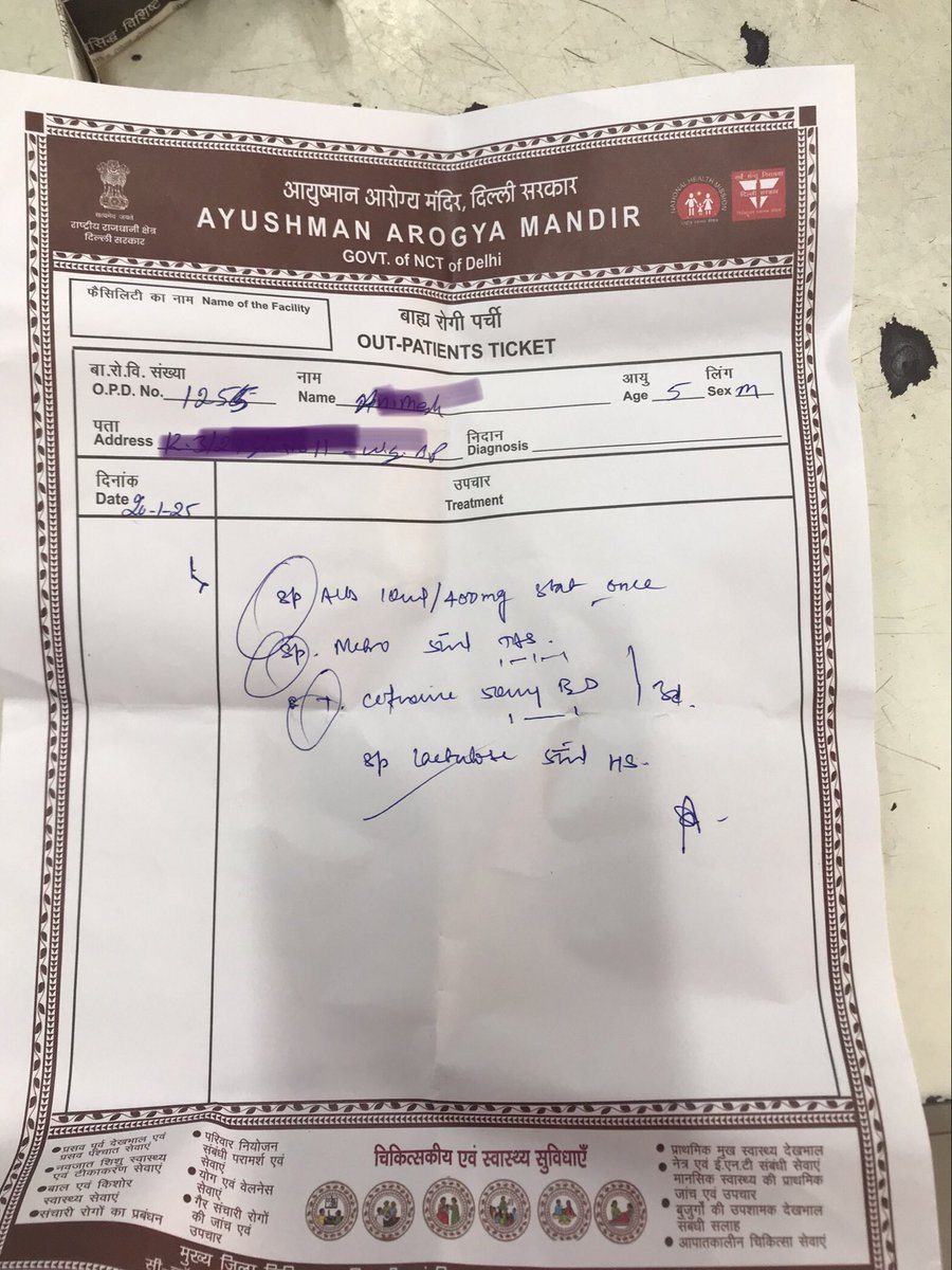 Gopal98406936's tweet photo. @gupta_rekha Yesterday , I visited the Delhi Government Arogya Clinic because my child was experiencing stomach pain. However, the medicine prescribed by the doctors was not available at the clinic. I am concerned about the quality of health services https://t.co/isWJUqmphK