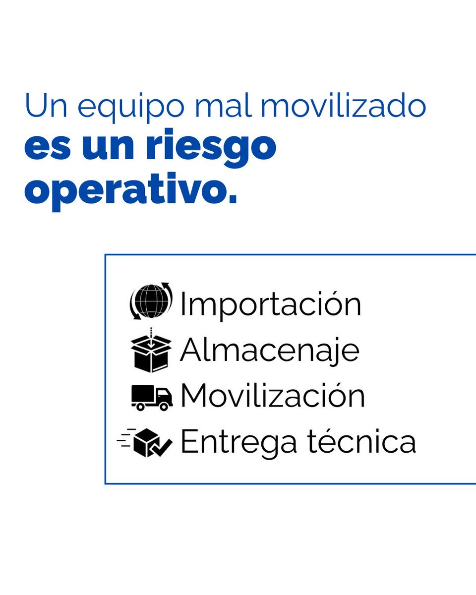 La logística también es ingeniería. Mover equipos industriales no es transporte común. Requiere:
Planificación
Conocimiento técnico
Manejo de cargas críticas
Coordinación con la instalación

Contamos con stock en varias ciudades del país y tenemos una red de aliados nacionales
