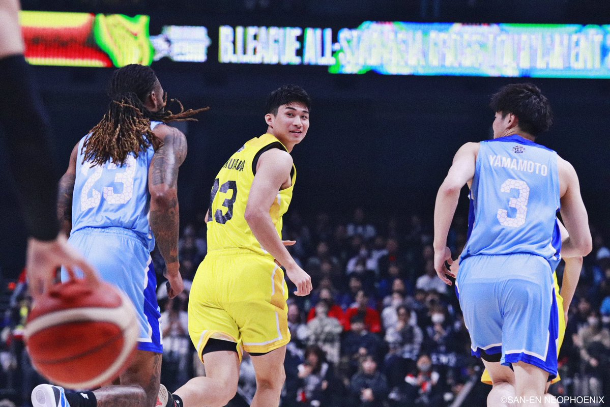 🌈 #Bリーグオールスター の思い出📸

RISING STARSのメンバーとして「B.LEAGUE ALL-STAR ASIA CROSS TOURNAMENT 2026」を楽しんでいた #湧川颯斗 選手🐤💛

#三遠ネオフェニックス #Bリーグ #りそなグループ