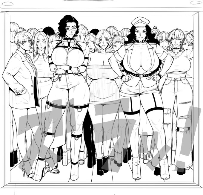 支援者様向けに【悪の組織のお姉さん】ネーム下描き抜粋投稿してますのでチェックお願いします🫵 