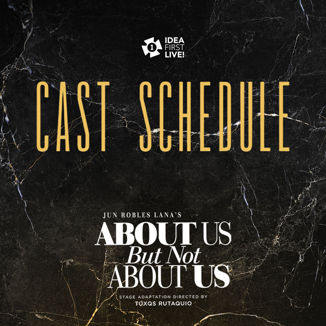 theideafirst_co's tweet photo. Powerhouse Cast
Live On Stage
𝑨𝒃𝒐𝒖𝒕 𝑼𝒔 𝑩𝒖𝒕 𝑵𝒐𝒕 𝑨𝒃𝒐𝒖𝒕 𝑼𝒔 

Get Tickets Now: https://t.co/yRULUZEUPa 

Power Mac Center Spotlight Blackbox Theater
February 14-March 8, 2026

𝘑𝘶𝘯 𝘙𝘰𝘣𝘭𝘦𝘴 𝘓𝘢���𝘢’𝘴 𝑨𝒃𝒐𝒖𝒕 𝑼𝒔 𝑩𝒖𝒕 𝑵𝒐𝒕 𝑨𝒃𝒐𝒖𝒕 𝑼𝒔 is presented as part of Ayala Land and Circuit Makati’s Palanca Awardees Residency Program.

#AboutUsButNotAboutUs2026
#IDEAfirstLive