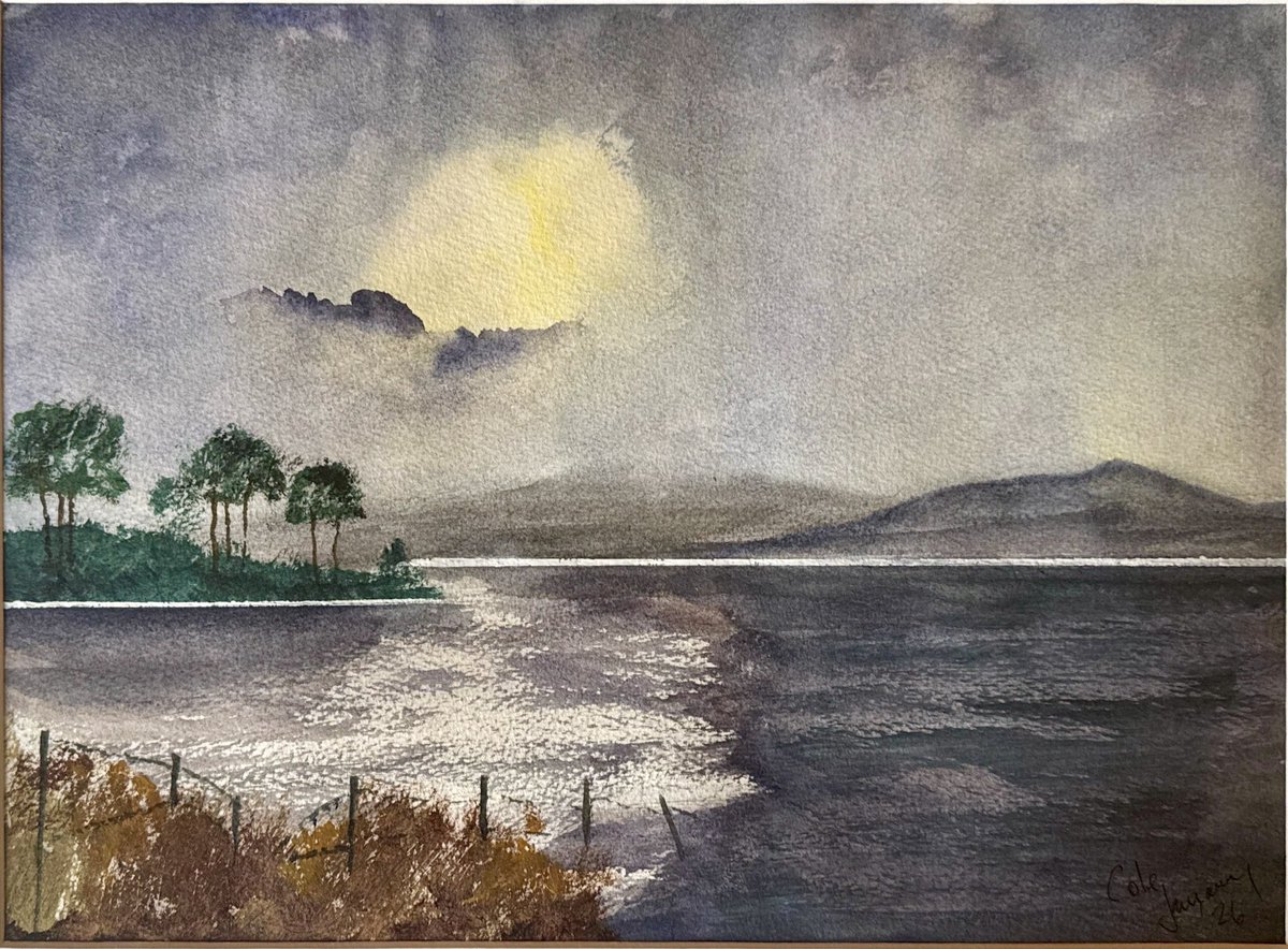 #watercolour #storm