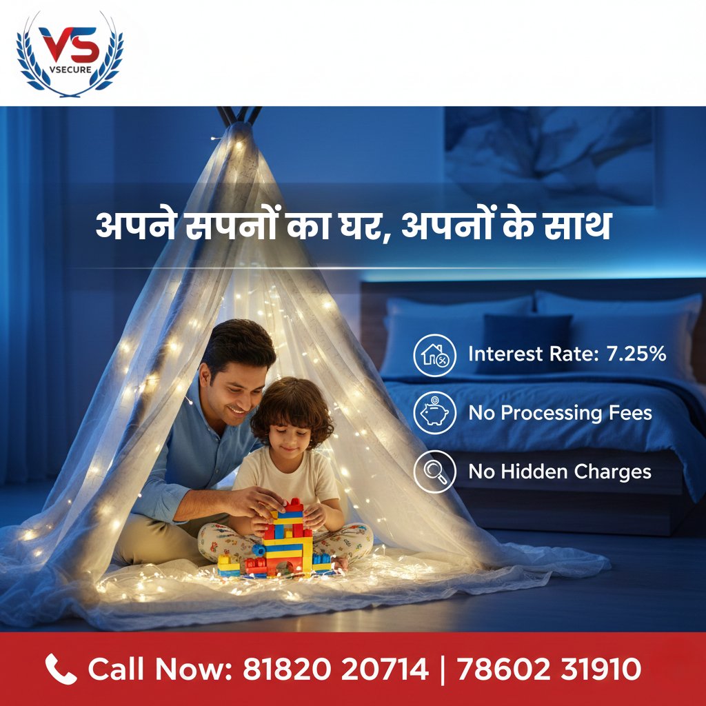 rahulsharm27959's tweet image. 🏠 अपने सपनों का घर, अपनों के साथ ❤️
अब घर खरीदना हुआ और भी आसान!
✨ Home Loan @ सिर्फ 7.25% ब्याज दर
❌ No Processing Fees
❌ No Hidden Charges
⚡ Fast &amp;amp; Easy Approval

आज ही अपने परिवार के सपनों को सच करें 💫
📞 Call Now: 81820 20714 | 78602 31910
#VsecureServices #HomeLoan