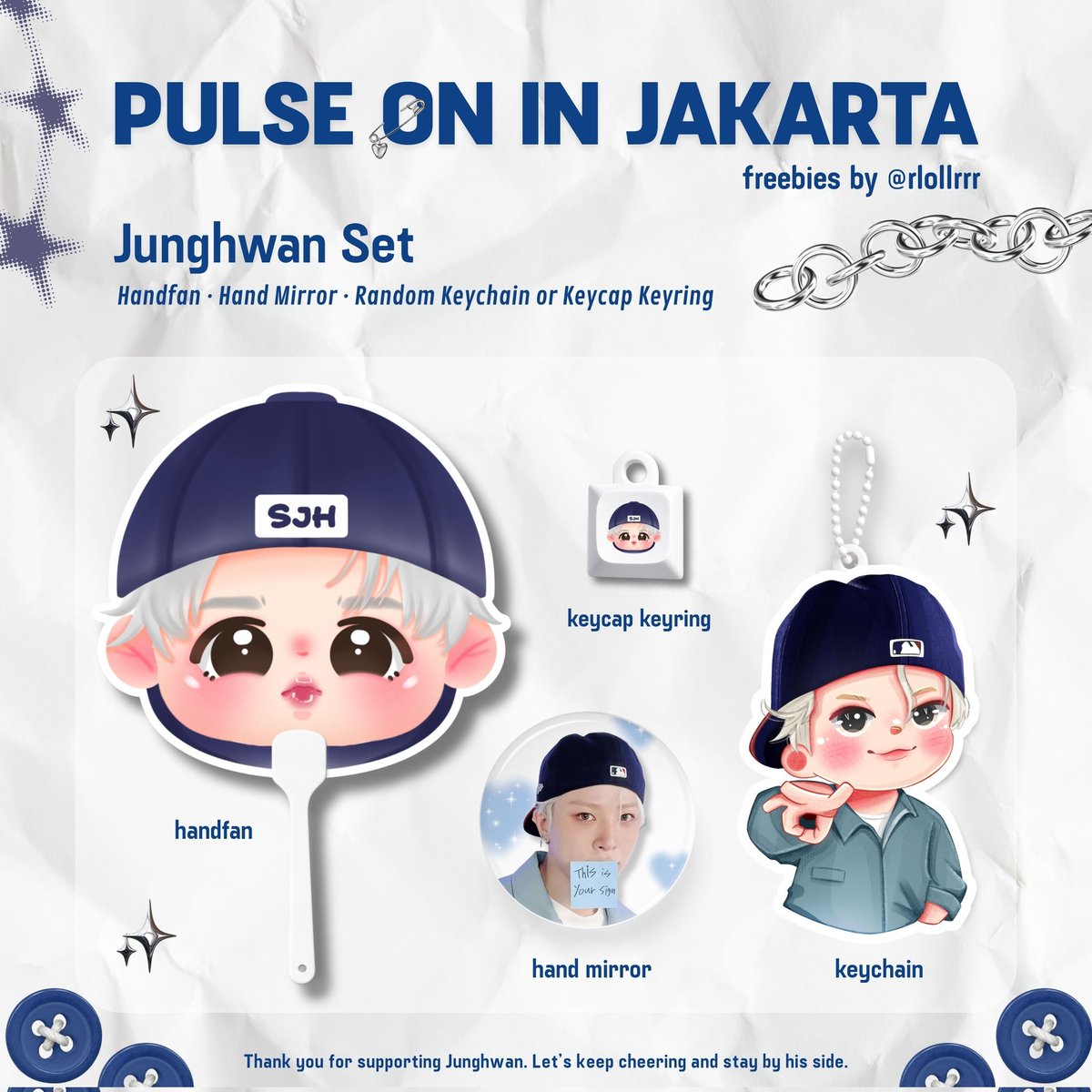 rlollrrr's tweet image. ꕤ Pulse On in Jakarta ꕤ
Freebies by @rlollrrr

📆 26 April 2026
📍Indonesia Arena, GBK

★ like &amp;amp; rt are very appreciated!
★ limited qty
★ trade by dm

See you soon!✨️
#TREASURE #트레저
#PULSEONinJakarta2026
#PULSE_ON_IN_JAKARTA