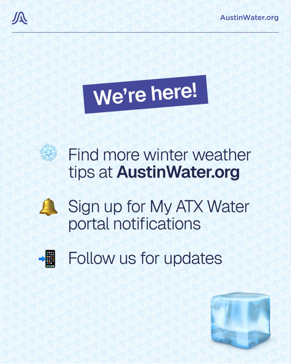 Austin Water tweet media