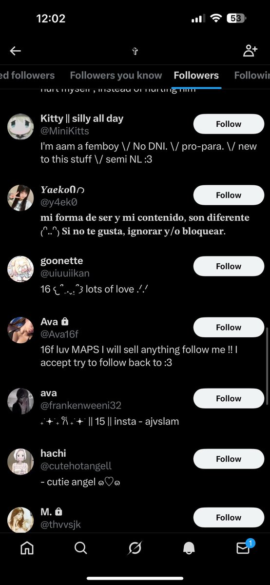 xcosmicmythx's tweet image. i don’t like doing callout posts but i do dig when someone new follows me and it shows in my notifs. 

@/D4RK_OBS3SSION not only allows minors (those who are DIRECTLY posting for M@Ps) to follow, BUT is also following a 15yr old. THIS IS GROSS. STOP BEING FUCKING GROSS.