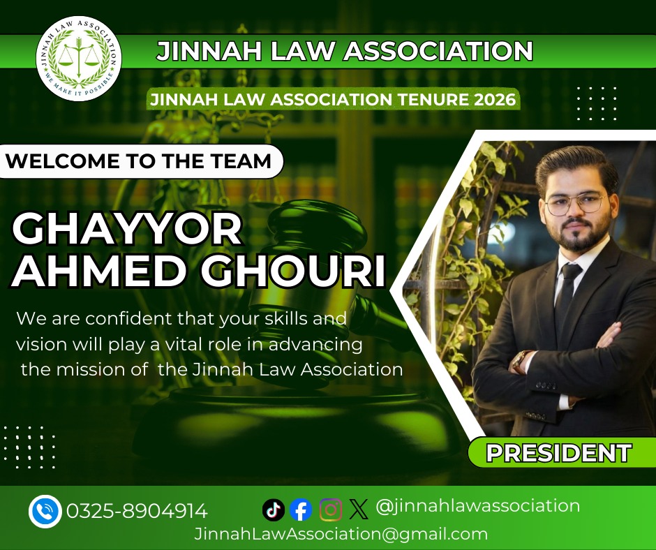 Jinnah Law Association tweet media
