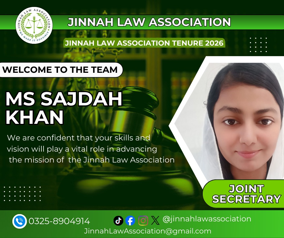 Jinnah Law Association tweet media