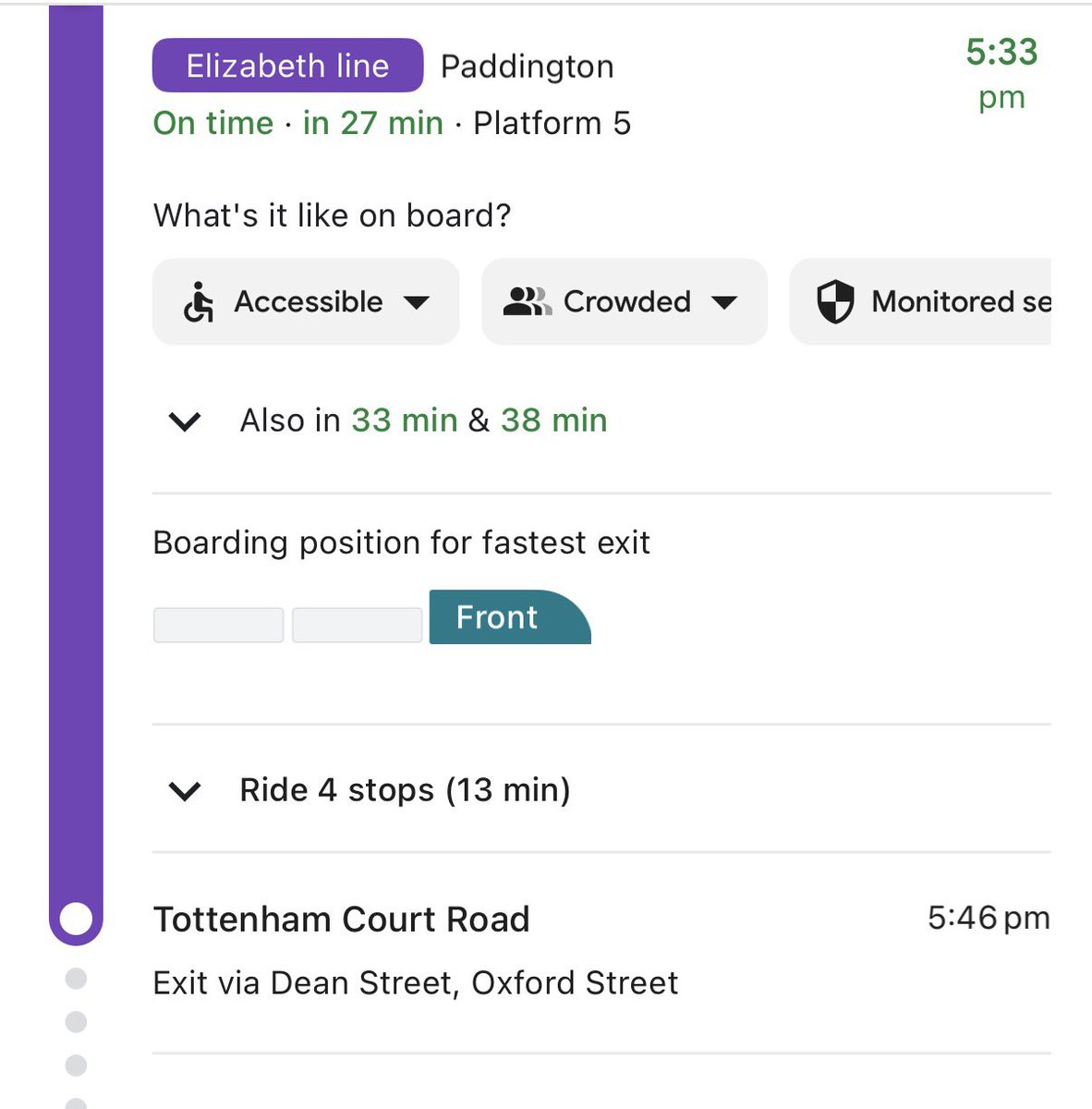 As someone who loves to be on the right exit on the train, this is fantastic use of UX. whoever thought of this idea may your bed never be cold.