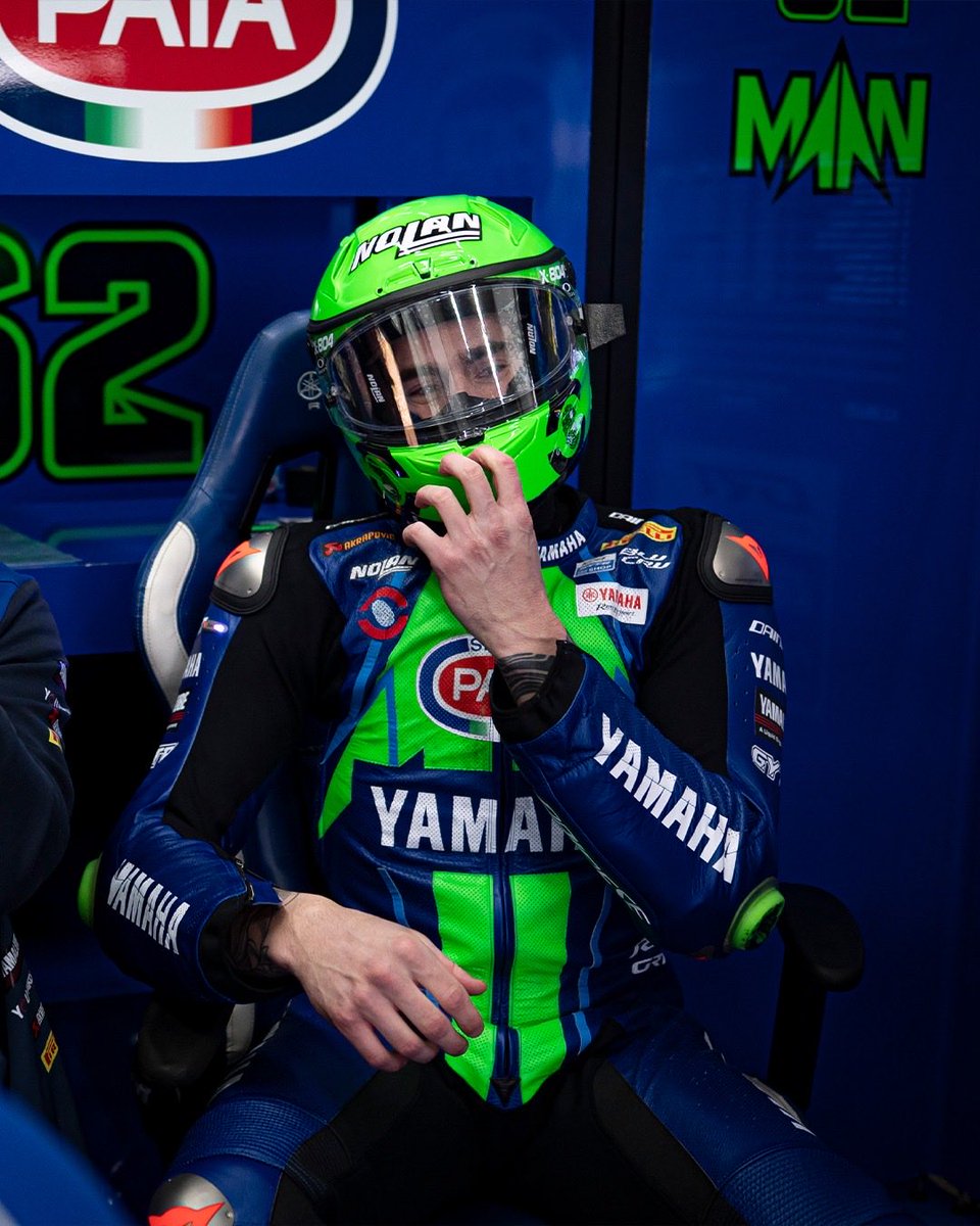Back in business with Day 1 of Testing in Jerez 🇪🇸💨 Rolling laps (and stunning shots 📸) in wet conditions with Stefano Manzi 🌧️

PS maybe not always the best conditions to race, but pictures under the rain hit different 💋

<a href="/WorldSBK/">WorldSBK</a> <a href="/yamaharacingcom/">Yamaha Racing</a>