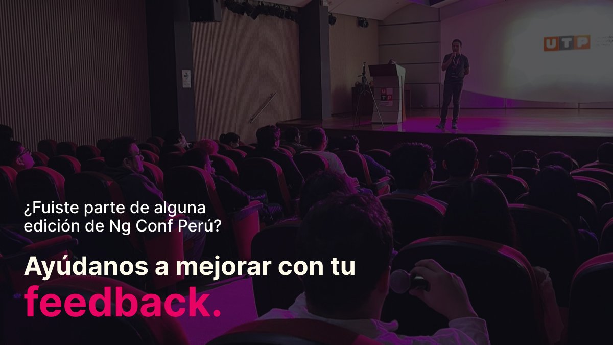 Angular Perú tweet media
