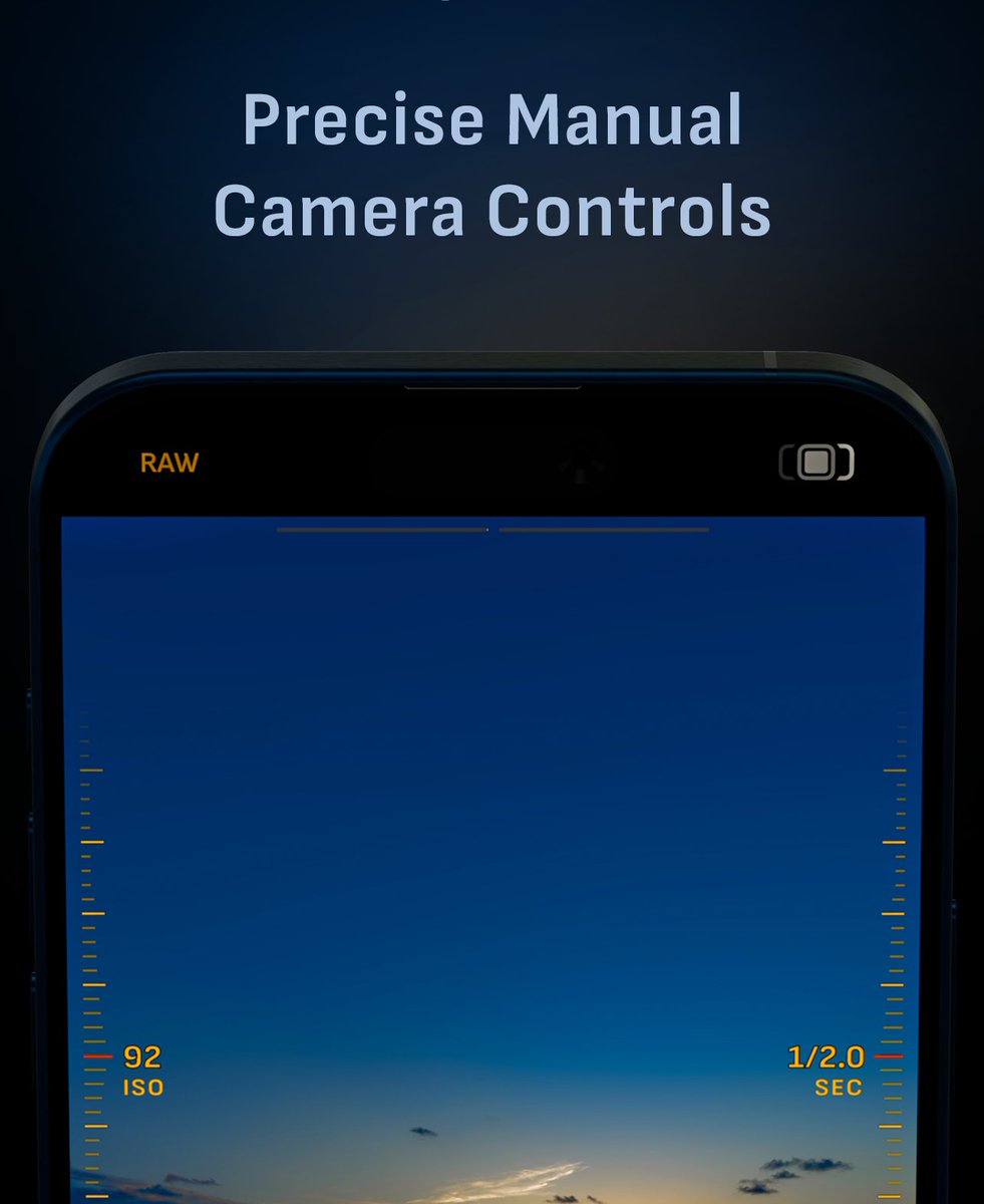 Camera M - Pro Manual Camera tweet media