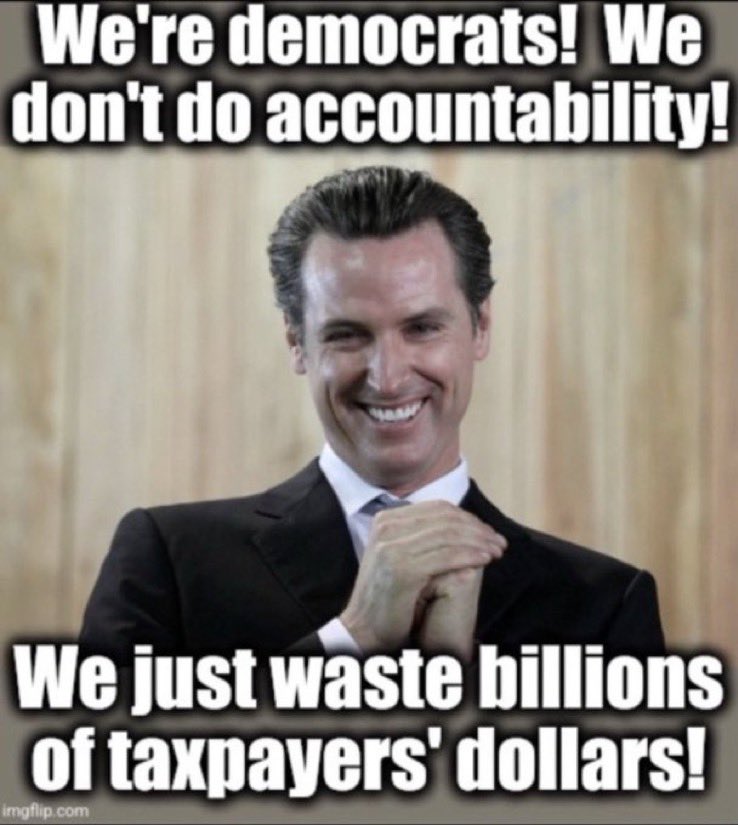 DonDiaz08's tweet photo. Says congenital pathological liar #GaslightingGavin aka #GovHighSpeedRailtoNowhere who conveniently omits that dementia puppet @JoeBiden’s “job creation” was an egregious phony farce that the BLS had to admitt #Biden fabricated nearly a Million jobs!! The rest were bloated deficit spending govt jobs!! Please continue making a fool of yourself #GavinNowhere!! $100+ Billion in taxpayer money has gone missing during your egregious failed gubernatorial sham with ZERO to show for it except public funds disappearing into private Dem (your) pockets!! Congrats!! You transformed your failed state of #Commiefornia into a THIRD WORLD DISASTER!! Maybe you could provide the leaders at DAVOS with a tutorial on how to use waste fraud & abuse of public funds to enrich themselves while running their nation states into the ground!! You will NEVER be president #GovGerrymander!! Americans don’t want a return to #Biden 2.0 with Open Borders Bloated Fraud-Ridden Deficit Spending Skyrocketing Inflation Homelessness Unemployment & Crime Infested Blue Cities & States overrun with criminals & illegals who attack rob r*ape & murder Americans with impunity!! That’s what happens Democrats are in office!! We The People The Majority Will Not Allow Your Tired Trite Party Of Corrupt Career Machine Politicians Who’s Time Has Passed TO EVER HARM OUR NATION AGAIN!!!! #NeverAgainDemCorruption!! “No Joke!”