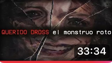 Querido Dross: 
EL MONSTRUO ROTO (DEFINITIVO) 
youtu.be/u_bnQvnx9YM?si… vía <a href="/YouTube/">YouTube</a> #neurocom
