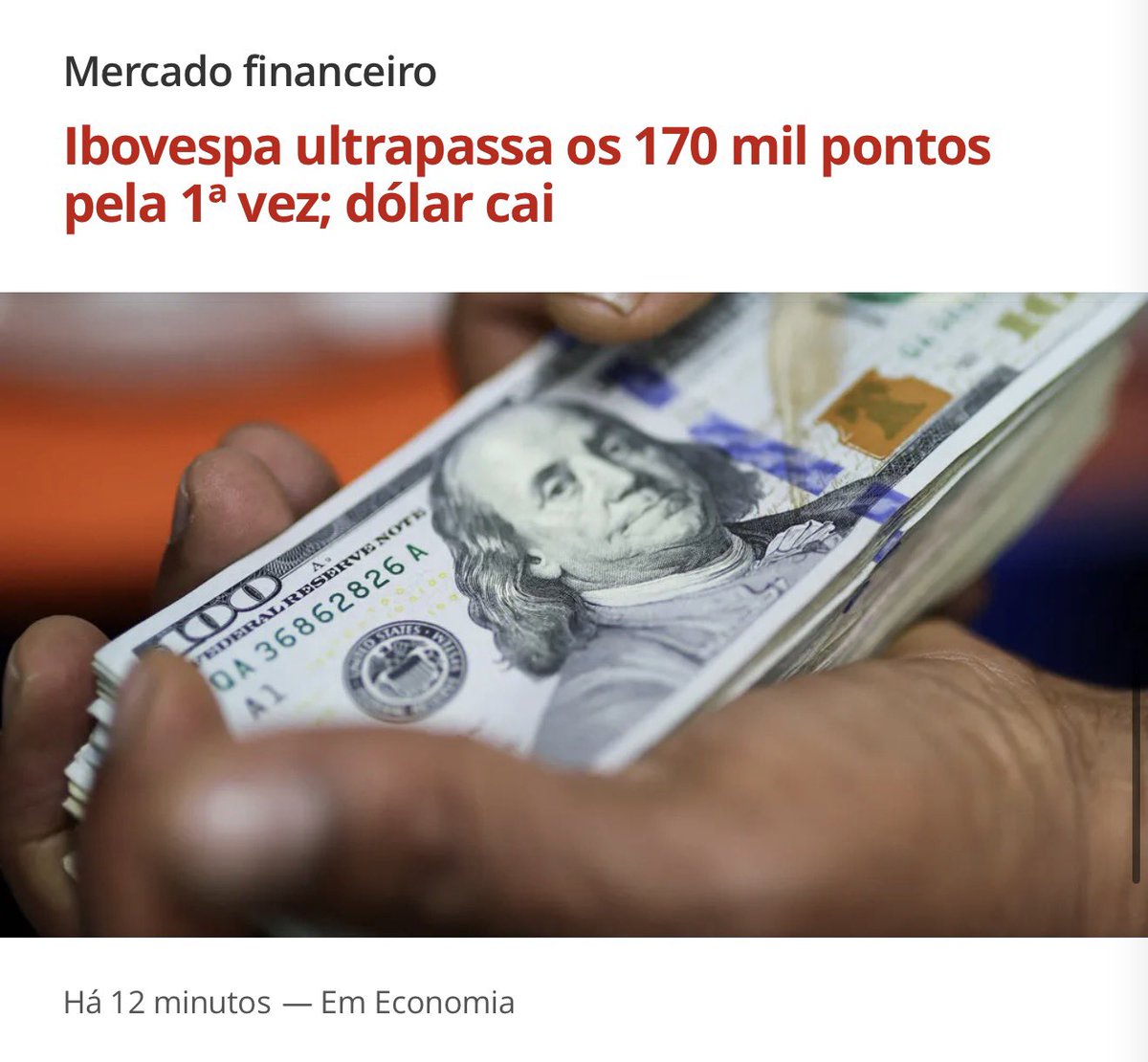éeee gata, o país quebrou mesmo… é a maior crise econômica da história, parabéns lula