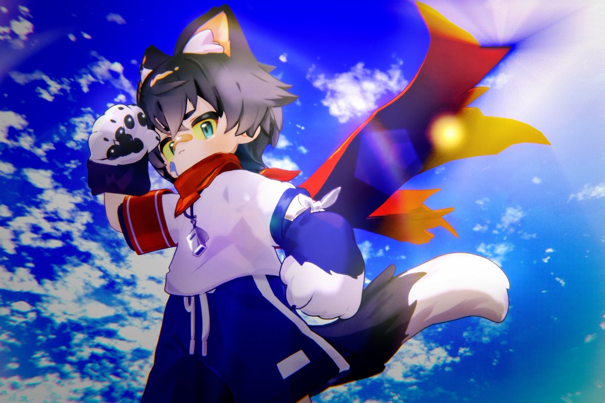 ヒーローは遅れてやってくるもんだろ？ 
#第2回まめふれんず公式フォトコンテスト #リルレオ
#Yukimecam