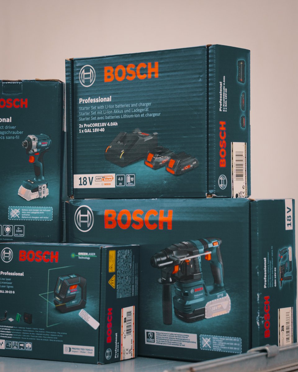 Win this professional Bosch bundle! 

Follow <a href="/cefonline/">CEF</a> &amp; <a href="/BoschUK/">Bosch UK</a>, repost and tag three friends by 25/01/26 at 11:59 PM for your chance to win. Rules brnw.ch/21wZgWi 

Good luck! 

#BoschTools #Competition #Bosch #CEF