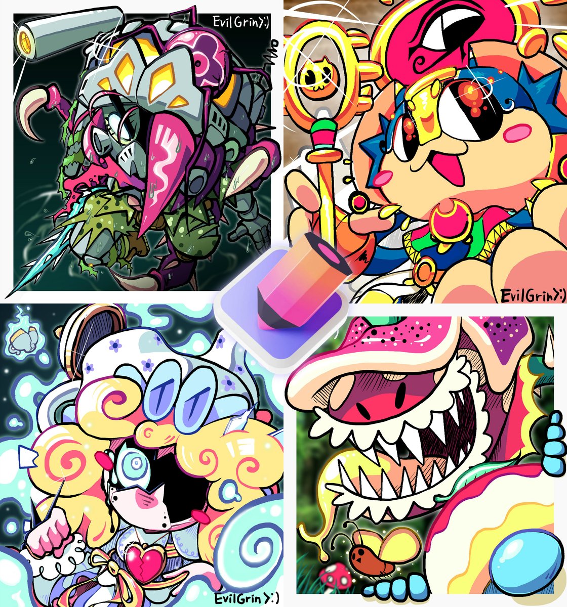fairystar74's tweet photo. Every Supercell Make skins I made!! 🧵(1/5)
#brawlstars #supercellmake #brawlstarsfanart https://t.co/82Nb4SBzBc