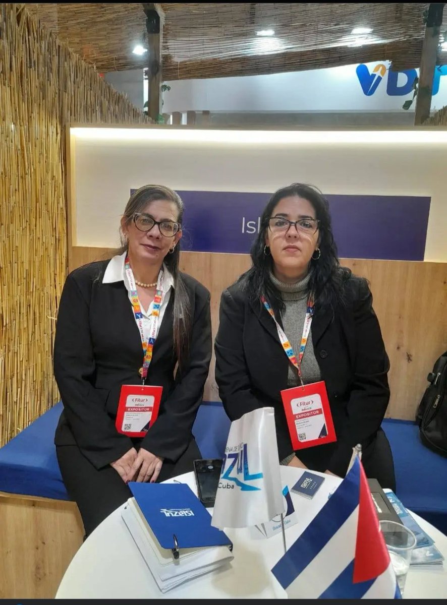 🌍✨ Hoteles Islazul en FITUR 2026! Con esta participación, <a href="/IslazulHoteles/">Islazul Hoteles</a> reafirma su misión de promover a Cuba como destino auténtico, diverso y hospitalario, llevando al mundo la esencia de nuestra cultura y la calidez de nuestra gente. 
#HotelesIslazul #Fitur2026
#CubaUnica