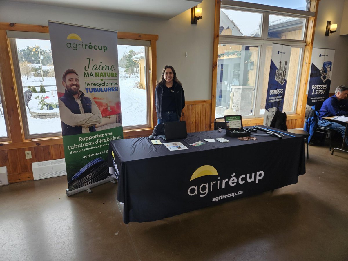 AgriRÉCUP est à la Journée acéricole de L’Ange-Gardien jusqu’à 15 h! C'est un moment idéal pour échanger et améliorer nos programmes. Venez nous voir au kiosque!
#Acériculture #Outaouais #AgriRÉCUP