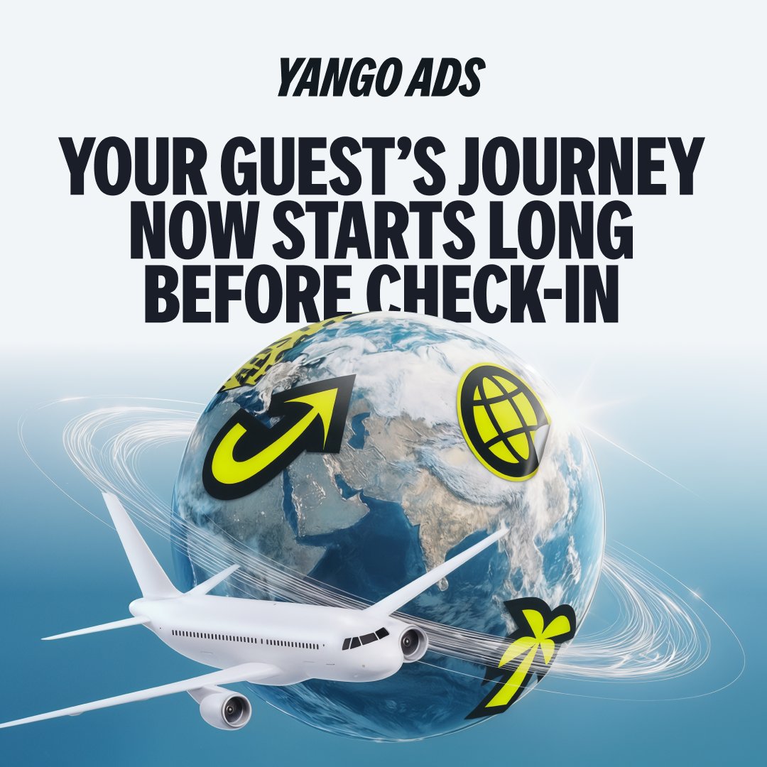YangoAds's tweet photo. The guest's path from booking to check-in is no longer linear. Learn why that matters from our piece on @HotelierME → https://t.co/ouNv96amfA https://t.co/WLXOBqIkUI