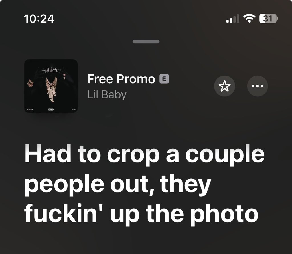 Sometimes the crop is personal.