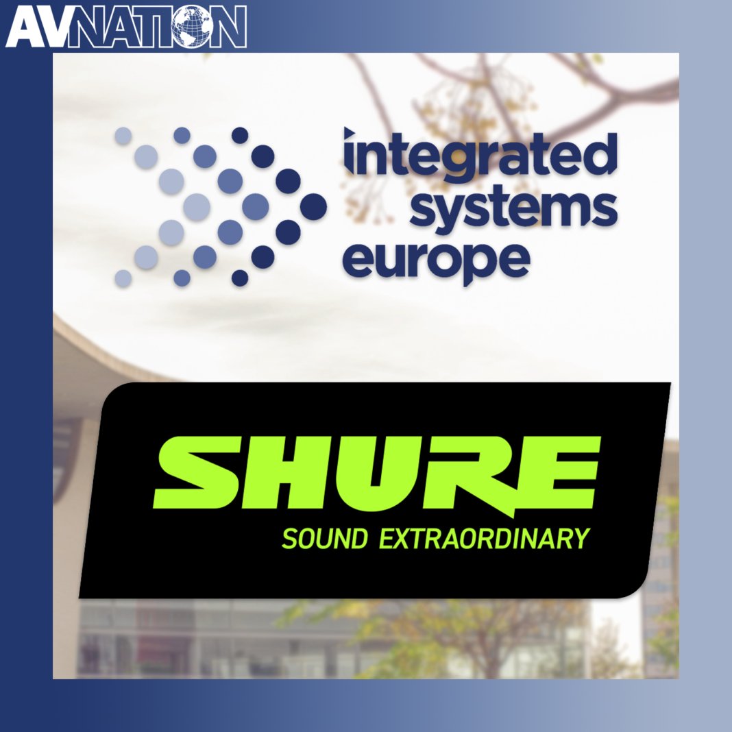 AVNationTV's tweet image. What’s inside @shure’s #MeetingRoom of the Future? 👀

On the Road to ISE 2026, @tdalbright talks with @ChrisWMerrick from shure about IntelliMix Room Kits, MXW Next wireless, new broadcast mics, &amp;amp; what to see at Hall 3, Booth M300.

▶️avnation.tv/2026/01/21/the…

#AVTWeeps #AVNation