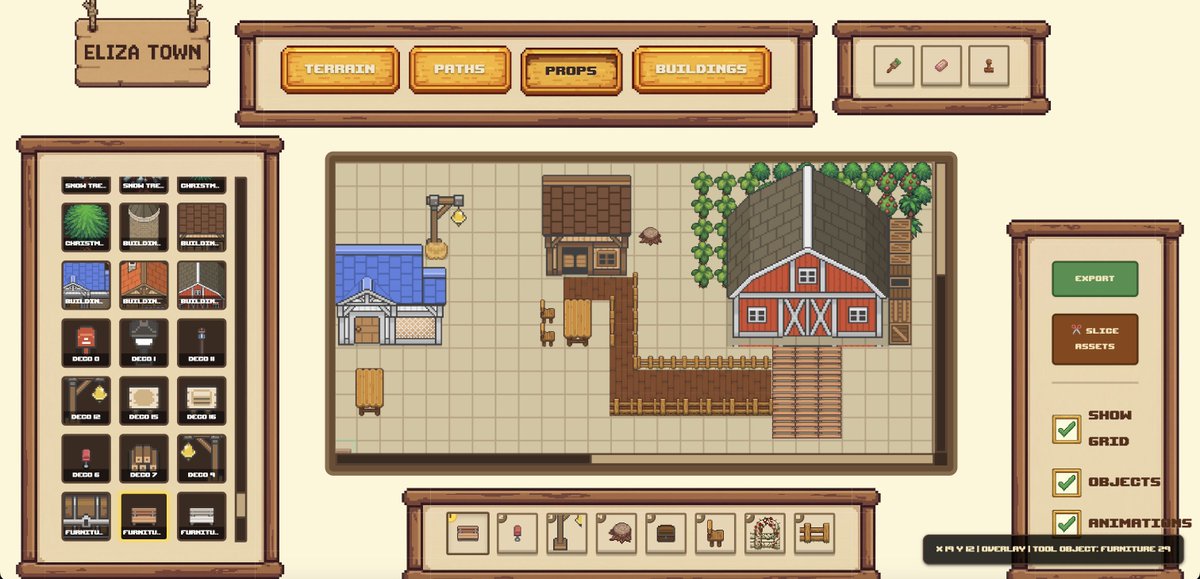 This is real "building mode" #ElizaTown 😂😂

*ignore the UI bug on the panel